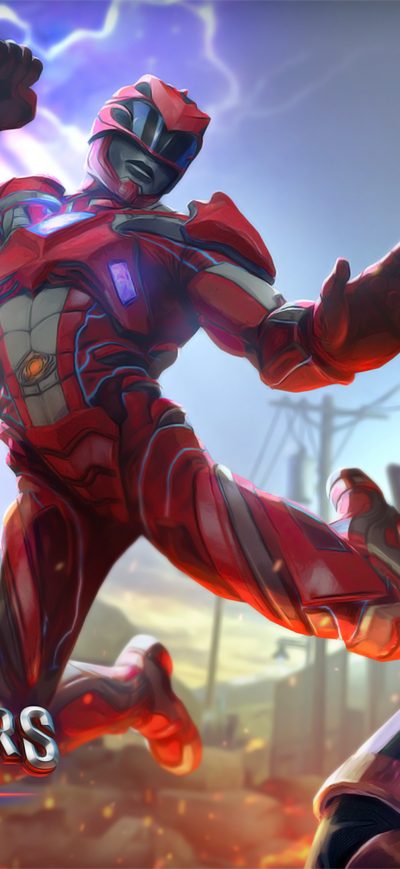 Fond d'écran iPhone Power Rangers Legacy Wars 4k