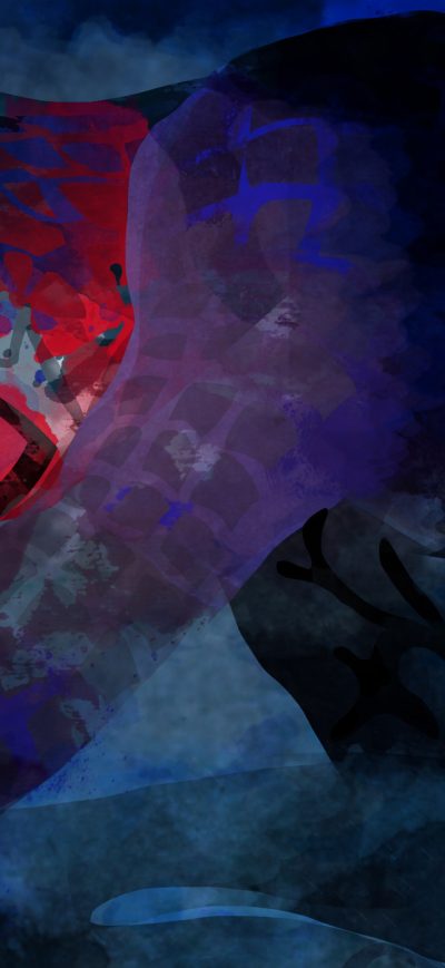 Fond d'écran iPhone Spiderman Watercolor Art