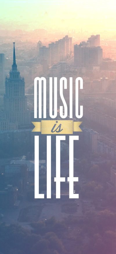 Fond d'écran iPhone Music is My LIfe