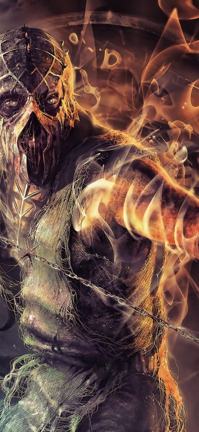 Fond d'écran iPhone Mortal Kombat Fantasy Artwork 4k