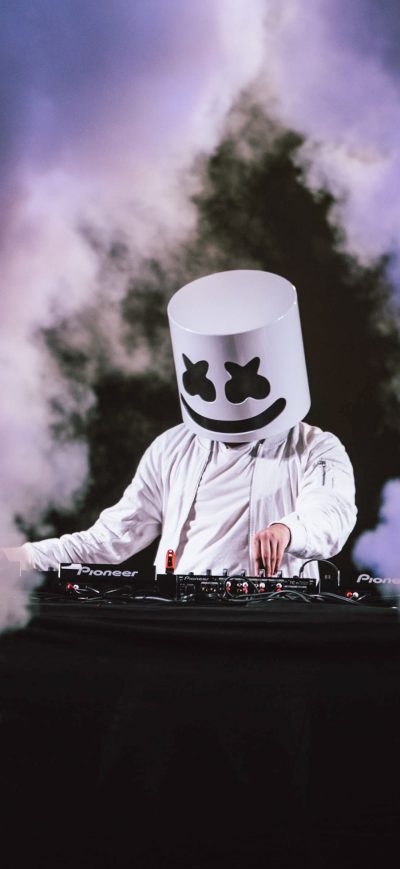 Fond d'écran iPhone Marshmello Music Festival 2017