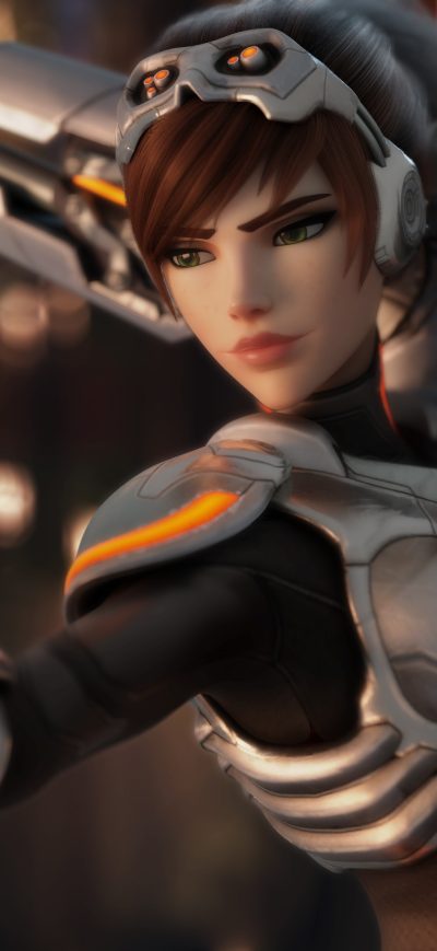 Fond d'écran iPhone Widowmaker Overwatch 4k Artwork