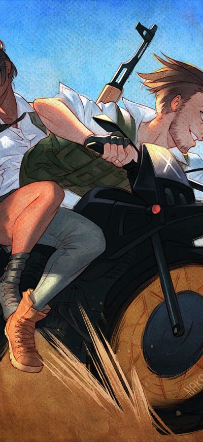 Fond d'écran iPhone PlayerUnknowns Battlegrounds Artwork