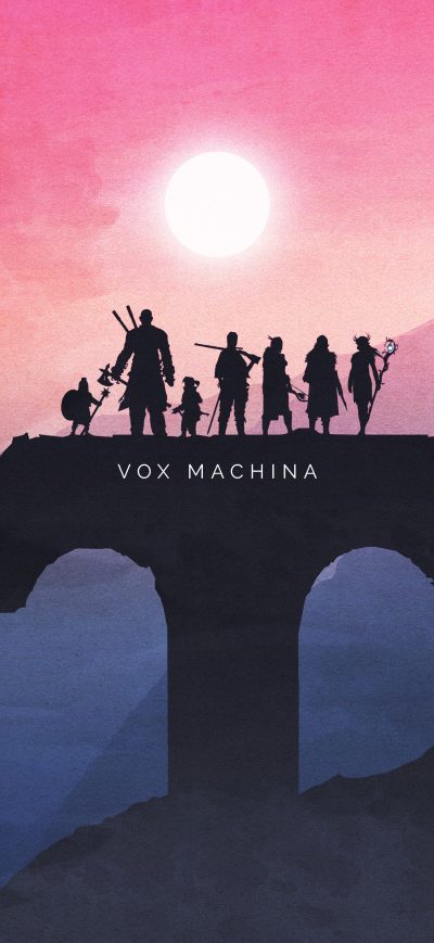 Fond d'écran iPhone Vox Machina Horizon