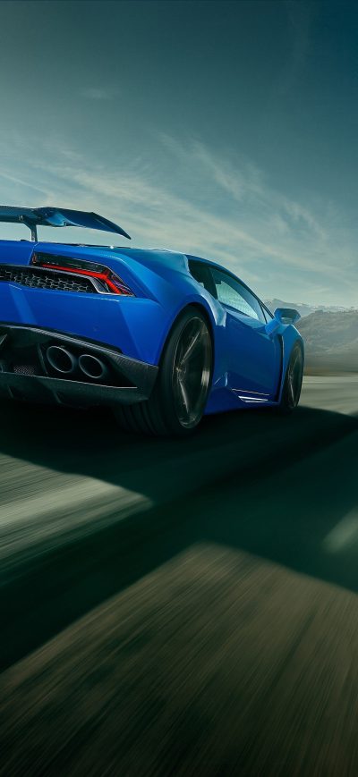Fond d'écran iPhone Novitec Torado Lamborghini Huracan 4k Rear View