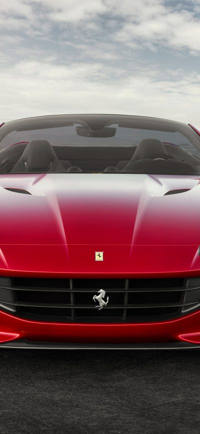 Fond d'écran iPhone Ferrari Portofino 2017