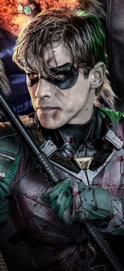 Fond d'écran iPhone Robin In Titans 2018