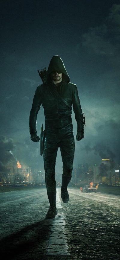 Fond d'écran iPhone Oliver Queen Arrow Season 6 2017 5k