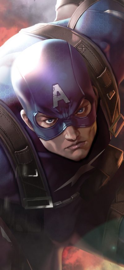 Fond d'écran iPhone Captain America Fan Artwork