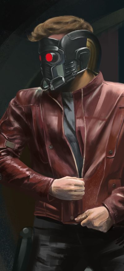 Fond d'écran iPhone Star Lord 5k 2019