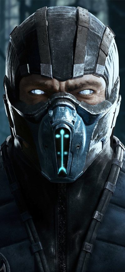 Fond d'écran iPhone Mortal Kombat X Sub Zero