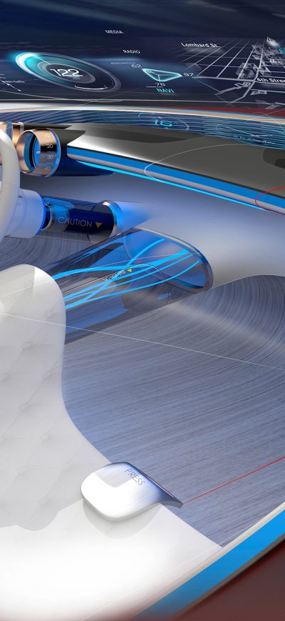 Fond d'écran iPhone Mercedes Maybach Vision 6 Interior