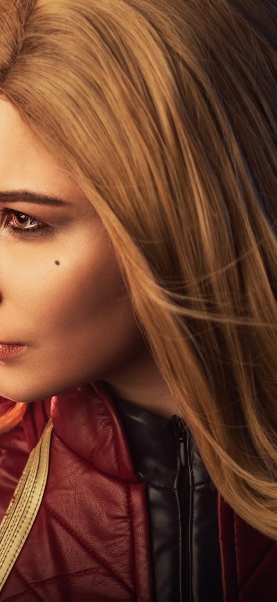 Fond d'écran iPhone Captain Marvel Cosplay Hd