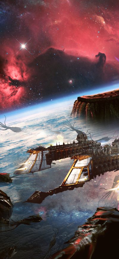 Fond d'écran iPhone Battlefleet Gothic Armada 2 2018 5k
