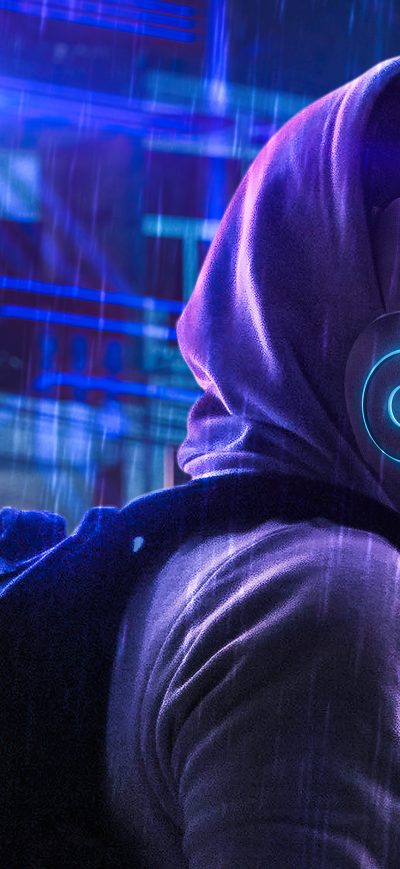 Fond d'écran iPhone Toxic Mask Boy 4k