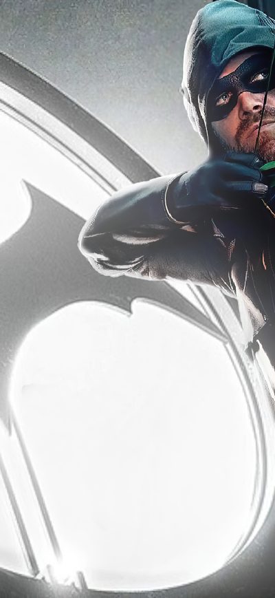 Fond d'écran iPhone Arrow Bat Logo 4k