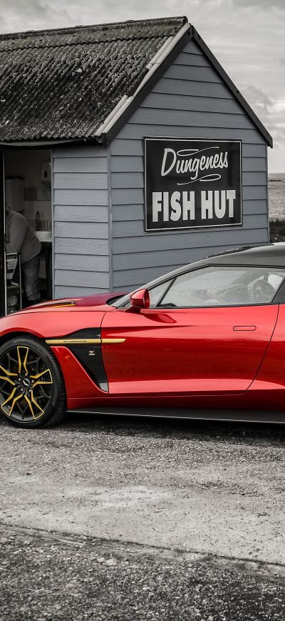 Fond d'écran iPhone Aston Martin Vanquish Zagato 8k