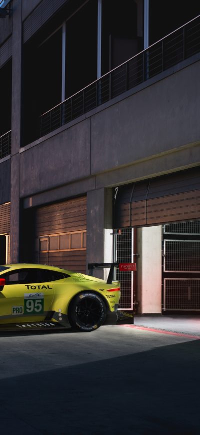 Fond d'écran iPhone Aston Martin Vantage GTE 2019 5k