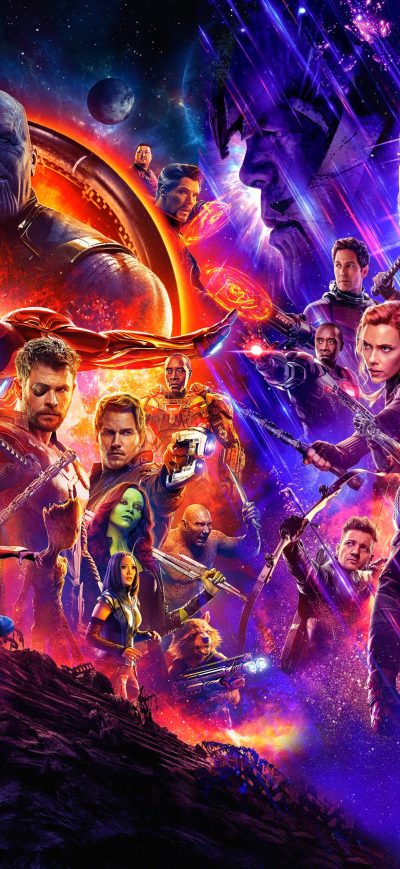 Fond d'écran iPhone Avengers Infinity War And Endgame Poster