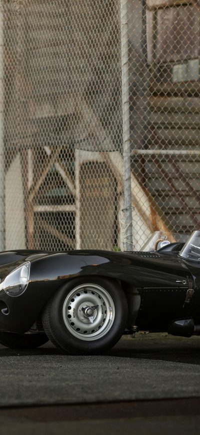 Fond d'écran iPhone Jaguar D Type 1956