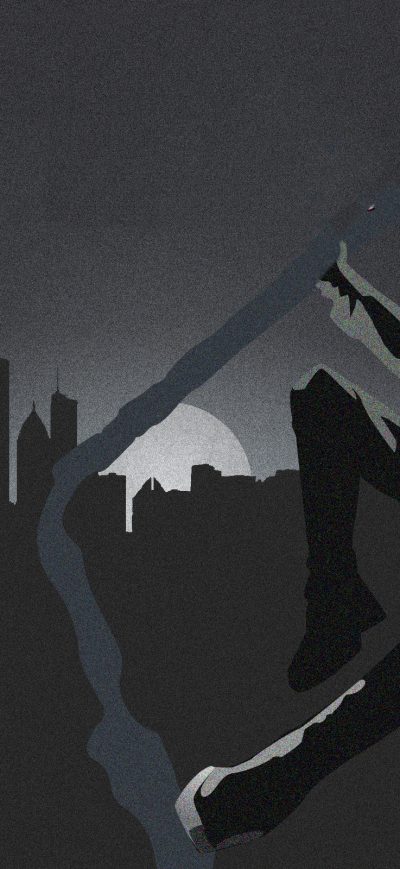Fond d'écran Spider Man Noire sur iPhone