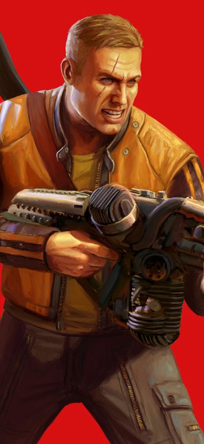 Fond d'écran iPhone Terror Billy Wolfenstein II The New Colossus