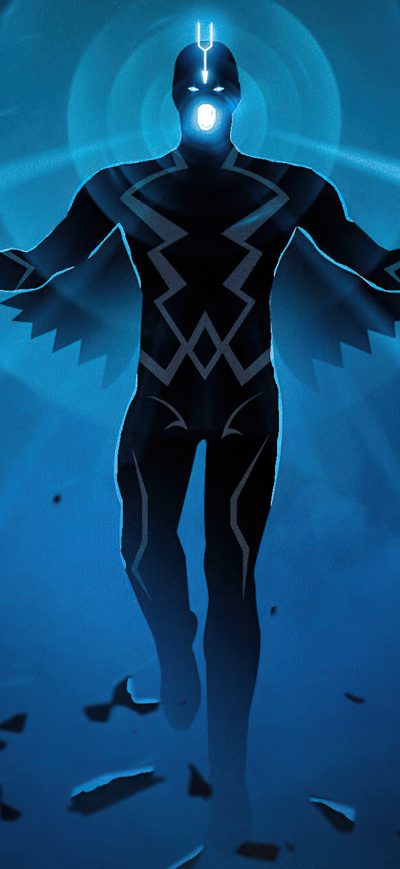 Fond d'écran iPhone Black Bolt 4k