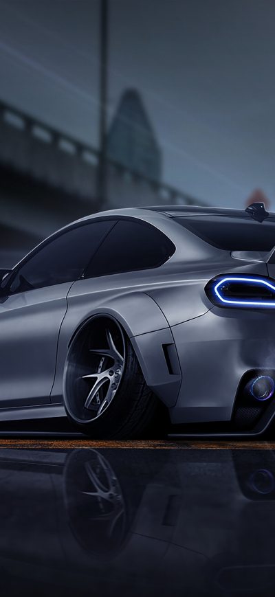 Fond d'écran iPhone Bmw F82 Dark Side Car Digital Art 4k