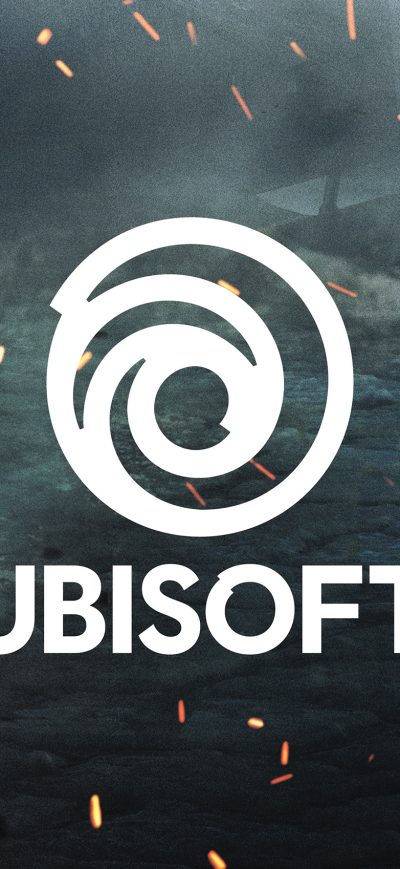 Fond d'écran Ubisoft New Logo 2017 sur iPhone