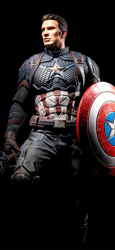 Fond d'écran iPhone Captain America Ready