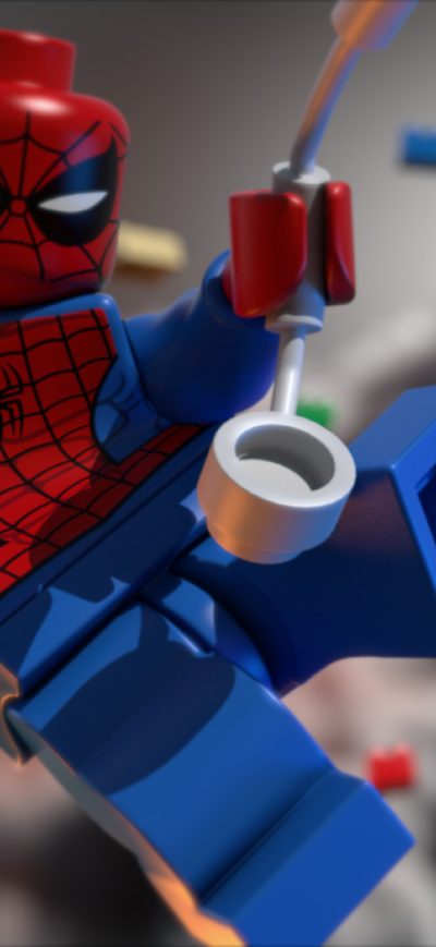 Fond d'écran iPhone Lego Spiderman