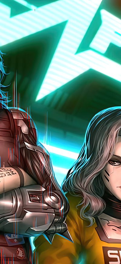 Fond d'écran iPhone Cyberpunk 2077 Afterlife Royals 4k
