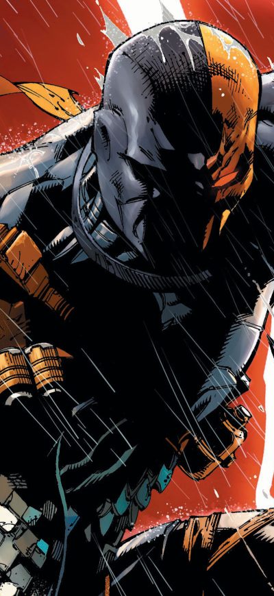 Fond d'écran Deathstroke Comic Artwork 4k sur iPhone