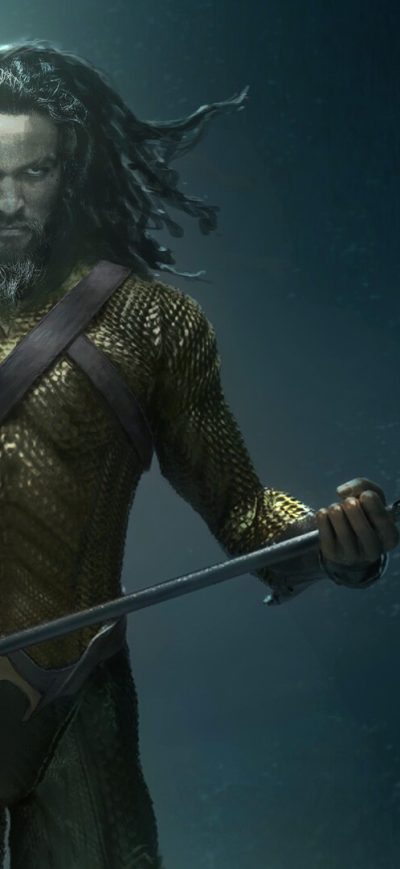 Fond d'écran Aquaman Concept Artwork sur iPhone
