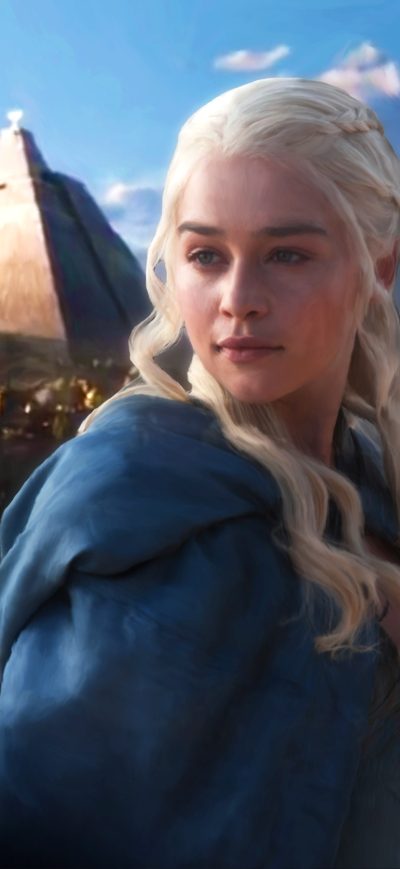 Fond d'écran iPhone Emilia Clarke Daenerys Targayen