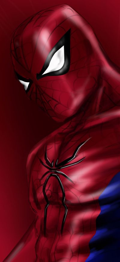Fond d'écran iPhone Spiderman Comic Art 4k