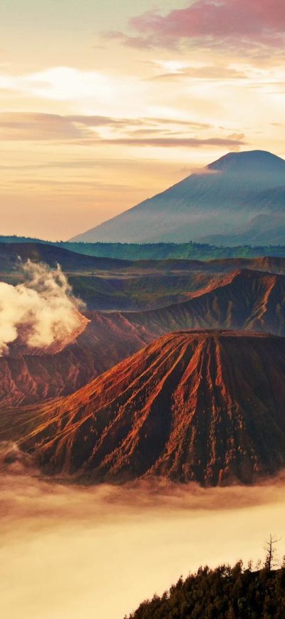 Fond d'écran iPhone Mount Bromo
