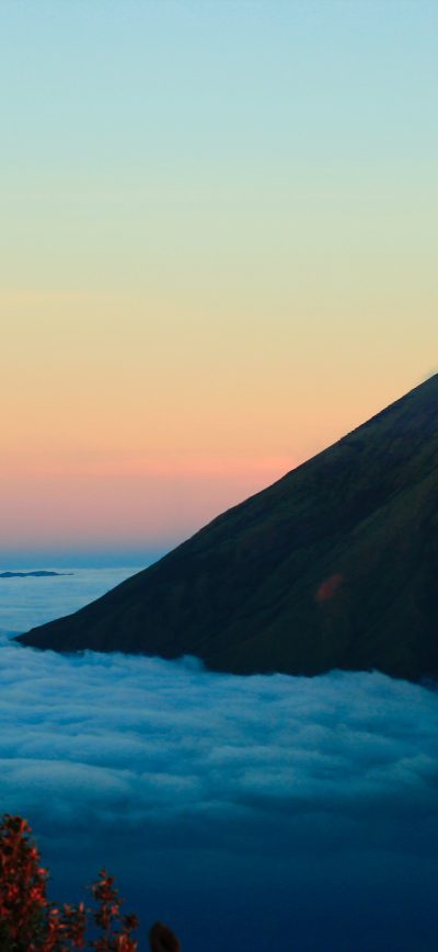 Fond d'écran iPhone Gunung Sumbing Wonosobo Island In Indonesia 5k