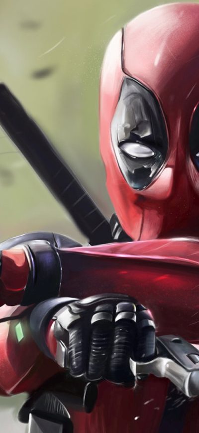 Fond d'écran iPhone Deadpool 2016 Art