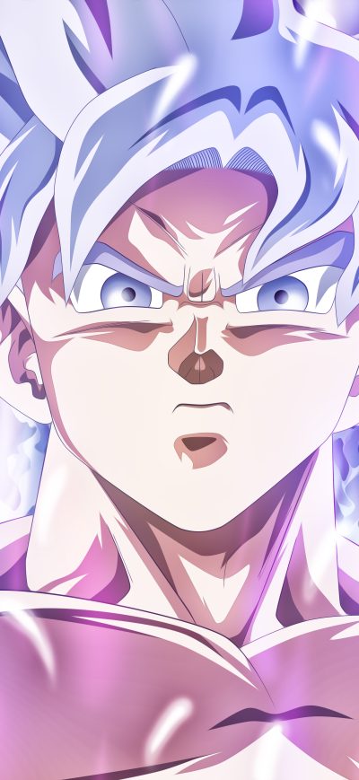 Fond d'écran iPhone Goku Mastered Ultra Instinct