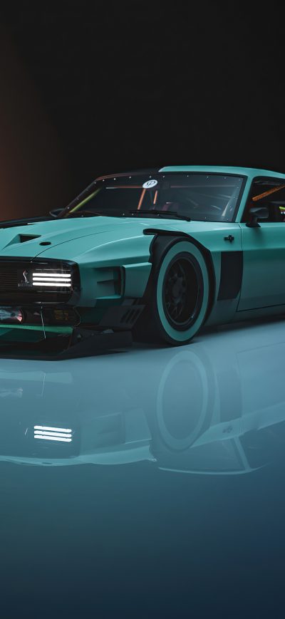 Fond d'écran iPhone Cyber Shelby 4k