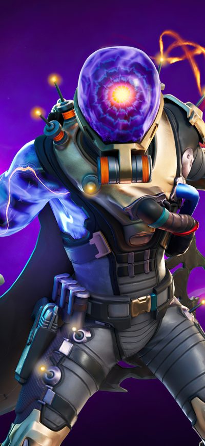 Fond d'écran iPhone Fortnite Chapter 2 Season 3 Cyclo Outfit