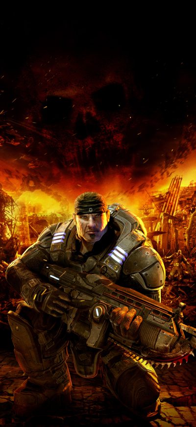 Fond d'écran iPhone Gears Of War 5k