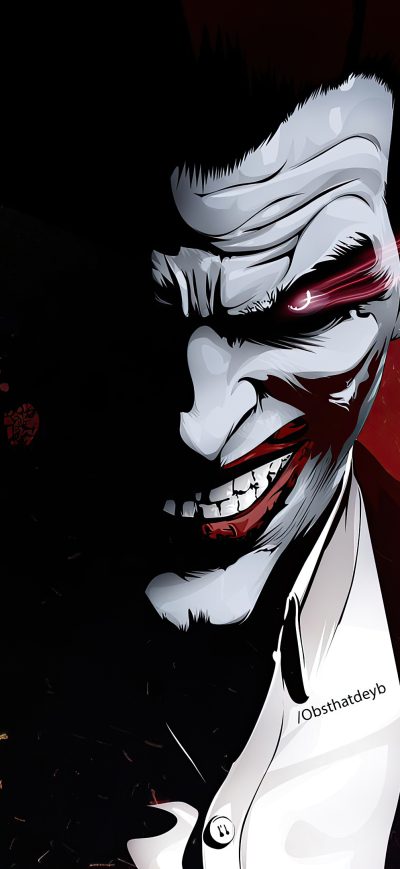 Fond d'écran Joker X Anime 4k sur iPhone