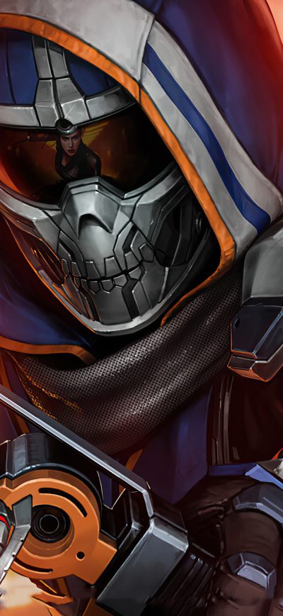 Fond d'écran iPhone Marvel Future Fight Taskmaster