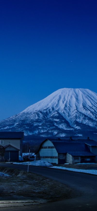 Fond d'écran iPhone Vending Machine Japan Mount Fuji 4k