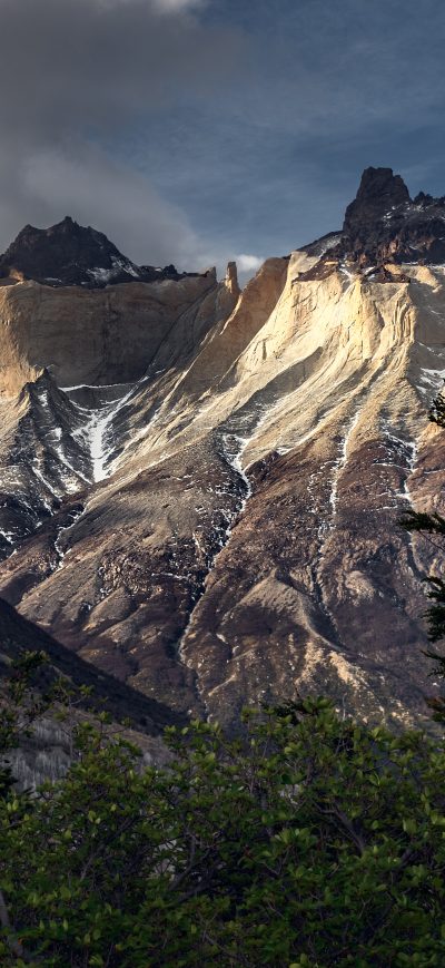 Fond d'écran iPhone Mountains Chile Patagonia Torres Del Paine 5k