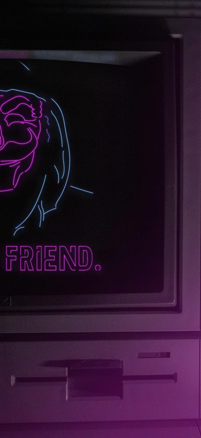Fond d'écran iPhone Hello Friend Mr Robot 4k