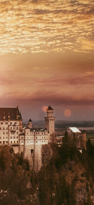 Fond d'écran iPhone Neuschwanstein Castle 4k
