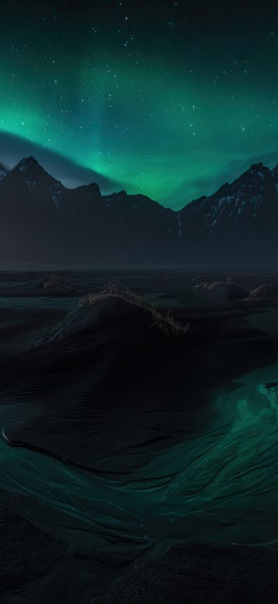 Fond d'écran iPhone Nightlights 4k